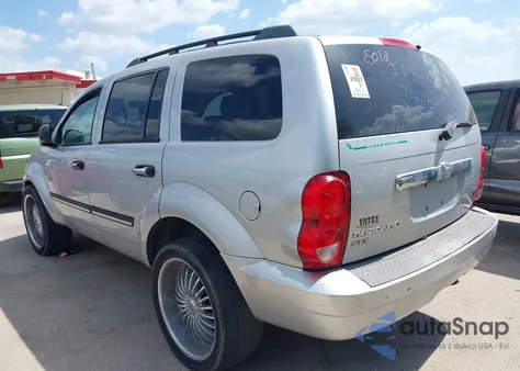 2007 Dodge Durango Slt z USA, uszkodzony, nr VIN 1D8HD48PX7F502443